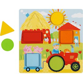Jeu de dés couleurs et formes