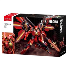 Robot pr mecha rouge