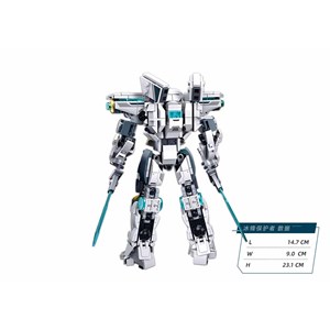Robot pr mecha blanc