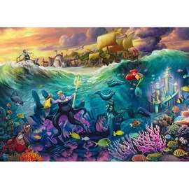 Puzzle ursula la petite sirène 1000 pcs