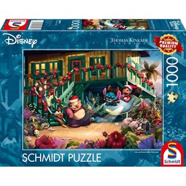 Puzzle lilo et stitch aloha christmas 10
