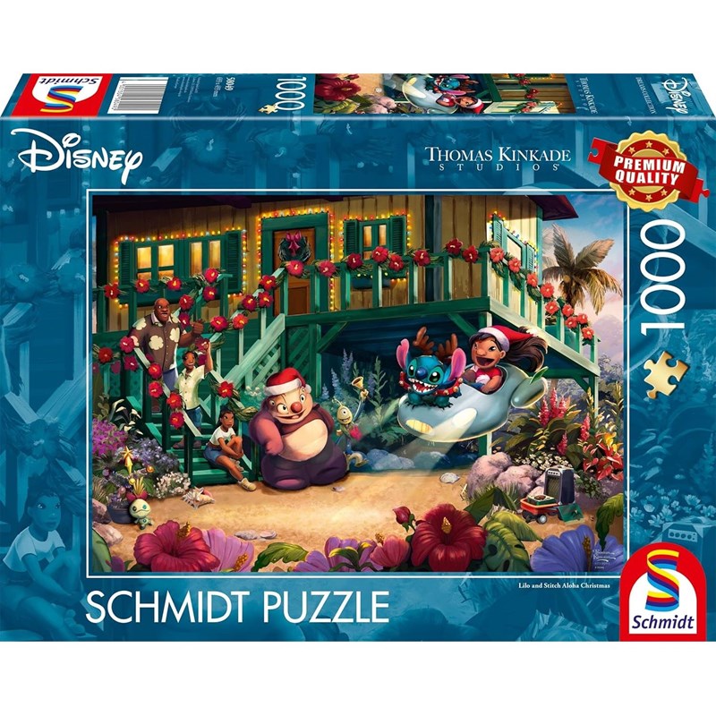 Puzzle lilo et stitch aloha christmas 10
