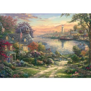 Puzzle port nouvelle-angleterre 1000 pcs