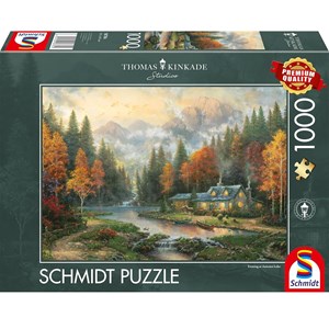 Puzzle soirée d'automne 1000 pcs