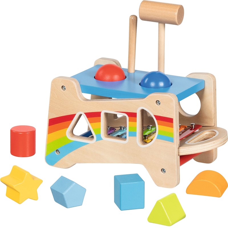 Banc à marteler et encastrer avec xylop