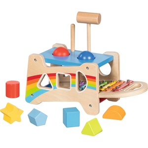 Banc à marteler et encastrer avec xylop