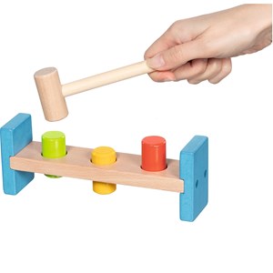 Banc à marteler avec 3 bâtons