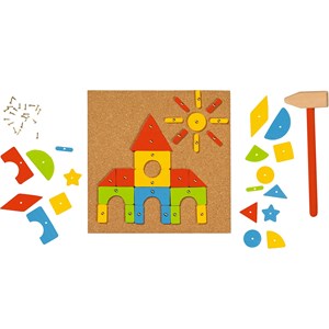 Jeu de clous et marteau