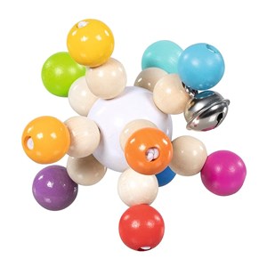 Hochet étoile arc-en-ciel