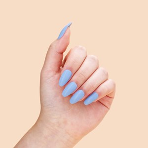 Vernis autocollant blue ocean - manucure facile longue tenue Bleu clair