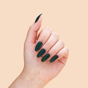 Vernis autocollant green emeraud - manucure facile longue tenue Forêt