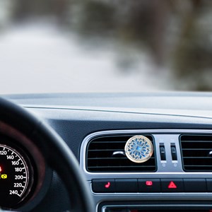 Diffuseur parfum voiture pétale de fleur