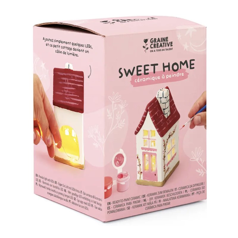 Kit céramique maison à décorer
