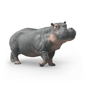 14938 figurine hippopotame