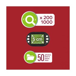 Microscope vidéo 200-1000x - eclairage l