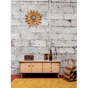 Enfilade basse en bois clair n°405