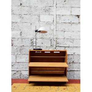 Meuble à chaussures en bois clair n°536