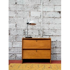 Meuble à chaussures en bois clair n°536