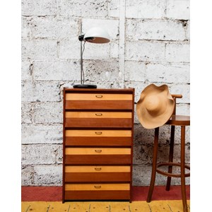 Meuble bi-ton à chaussures n°533