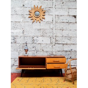 Enfilade basse en bois clair n°407