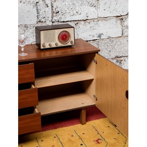 Enfilade bi-ton en bois n°413