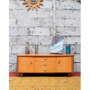 Enfilade basse en bois clair n°406