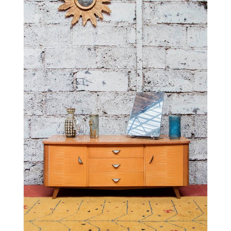 Enfilade basse en bois clair n°406