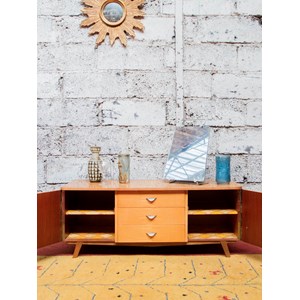 Enfilade basse en bois clair n°406