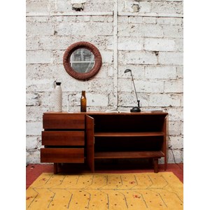 Grande enfilade en bois foncé n°412