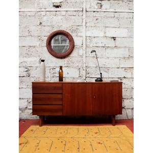 Grande enfilade en bois foncé n°412