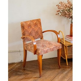 Chaise en bois et tissu n°1039