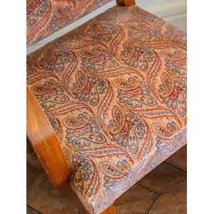 Chaise en bois et tissu n°1039