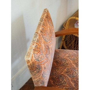 Chaise en bois et tissu n°1039