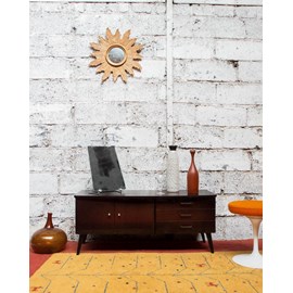 Enfilade basse en bois noir n°408