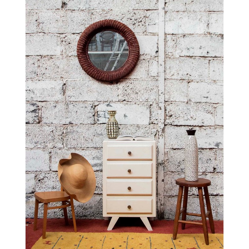 Debongout - Valery, le semainier blanc en bois n°69