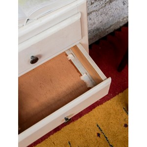 Valery, le semainier blanc en bois n°69