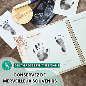 Coffret souvenirs livre naissance bébé