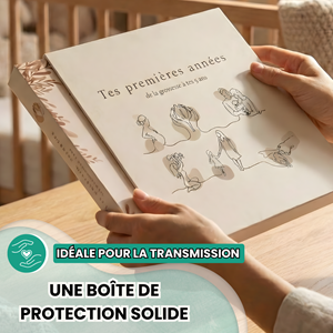 Coffret souvenirs livre naissance bébé