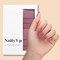 Vernis autocollant rosewood - manucure facile longue tenue Bois de rose