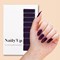 Vernis autocollant dark plum - manucure facile longue tenue Prune
