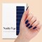 Vernis autocollant dark blue - manucure facile longue tenue Bleu roi
