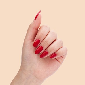 Vernis autocollant classic red - manucure facile longue tenue Rouge