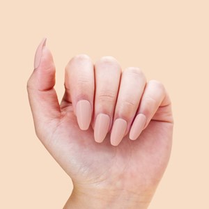 Vernis autocollant rose peach - manucure facile longue tenue Peche