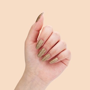 Vernis autocollant gold - manucure facile longue tenue Or