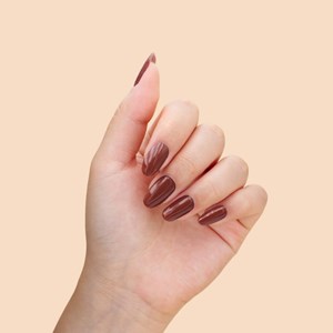 Vernis autocollant hazelnut - manucure facile longue tenue Noisette