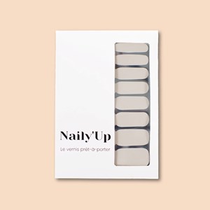 Vernis autocollant glossy - manucure facile longue tenue Nude glowy