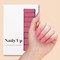 Vernis autocollant rose blush - manucure facile longue tenue blush