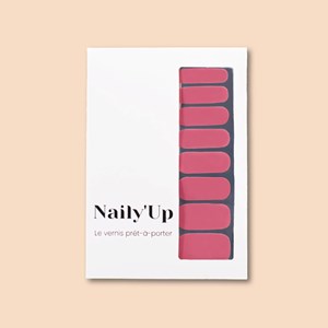 Vernis autocollant rose blush - manucure facile longue tenue blush