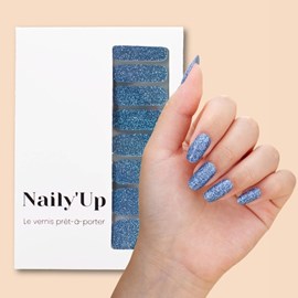 Vernis autocollant cinderella - manucure facile longue tenue