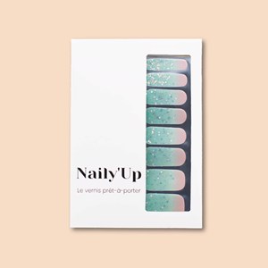 Vernis autocollant sweet dreams - manucure facile longue tenue Turquoise